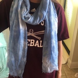 Sky blue Charming Charlie scarf